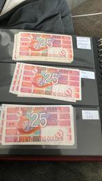 25 gulden 1989 roodborstje verschillende kwaliteiten, Ophalen of Verzenden, 25 gulden, Setje