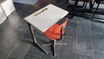 Vintage Schoolbank met Stoel, Huis en Inrichting, Bureaus, Ophalen