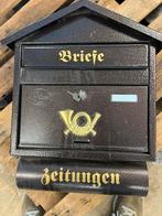 Brievenbus met Duitse  tekst, Tuin en Terras, Staal, Ophalen of Verzenden, Nb, Nb