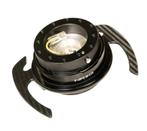 NRG Gen 4.0 Quick release hub Black carbon stuurnaaf snapoff, Auto diversen, Tuning en Styling, Ophalen of Verzenden