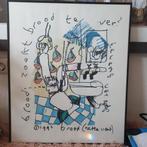 Herman brood tekening? Litho? Schilderij???, Antiek en Kunst, Ophalen of Verzenden