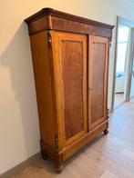 Antieke biedermeier linnenkast / kledingkast massief hout, Ophalen