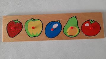 Houten kinderpuzzel voor peuters beschikbaar voor biedingen