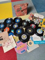 koffer met singles jukebox Nederlandstalig plaatjes, Gebruikt, 7 inch, Single, Ophalen of Verzenden