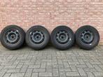 Semperit winterbanden + stalen velgen VW Golf 4, Ophalen, Gebruikt, 15 inch, Banden en Velgen