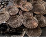 Allerle iriviera Maison rattan onderzetters, Ophalen, Zo goed als nieuw, Glas of Kopje