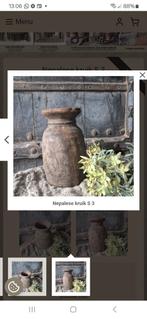 Nepal pot landelijke stoere style, Ophalen of Verzenden, Nieuw