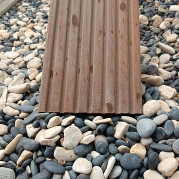 2x Hardhouten vlonderplank 204cm  beschikbaar voor biedingen
