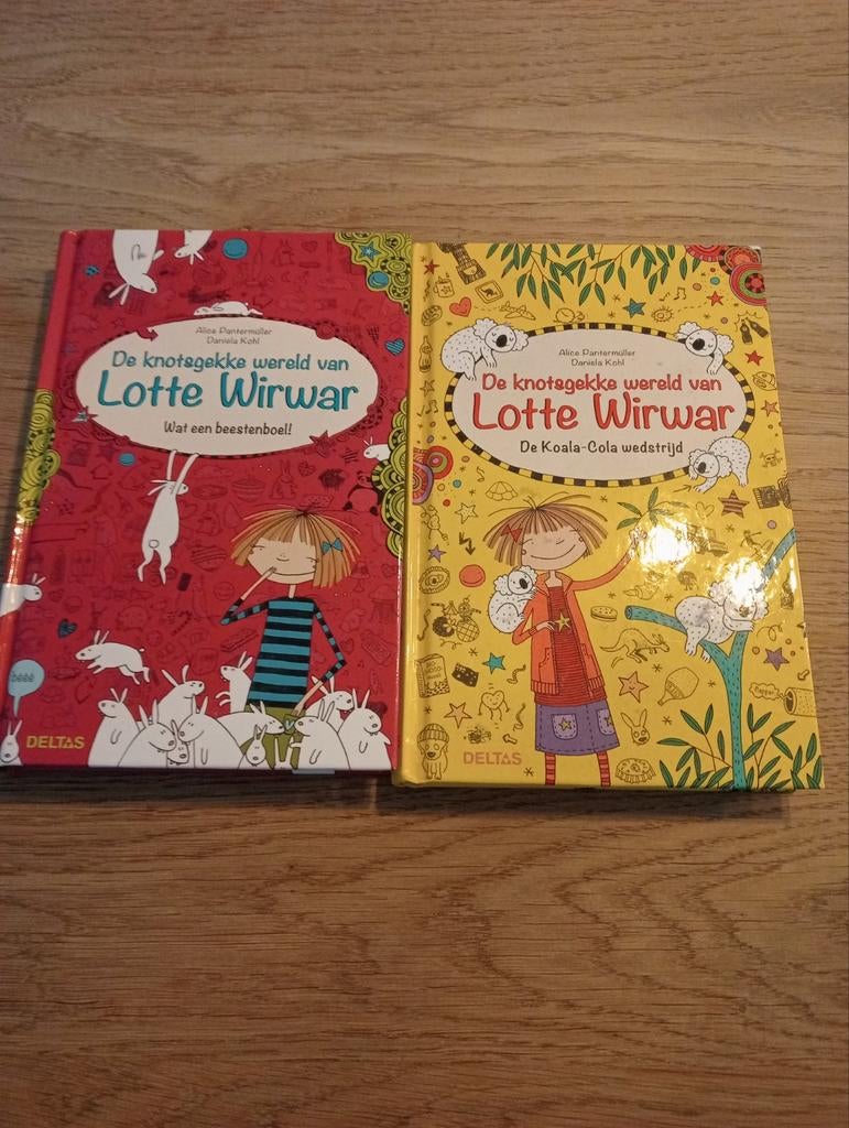 Lotte Wirwar - Twee leuke kinderboeken!, Boeken, Ophalen of Verzenden, Zo goed als nieuw, Alice Pantermüller, Daniela Kohl, Fictie algemeen