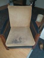 2 artdeco fauteuils,  gratis afhalen per 2, Ophalen, Amsterdamse school, Schuitema,  fabriek Oisterwijk, 75 tot 100 cm, Hout