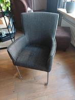 4 eetkamer stoelen, Huis en Inrichting, Stoelen, Ophalen, Gebruikt, Metaal, Vier