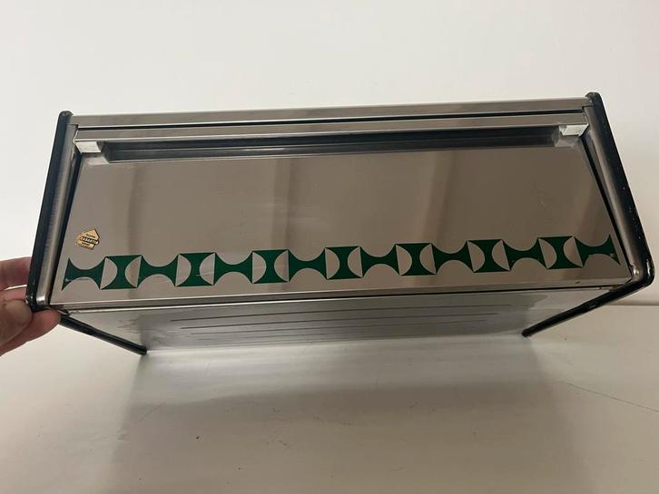 Retro Brabantia brooddoos / broodtrommel 45 x 25 x 18 cm, Verzamelen, Retro, Huis en Inrichting, Ophalen of Verzenden