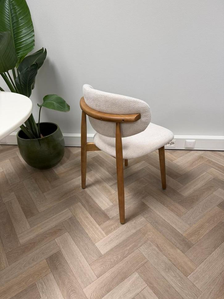 Japandi eetkamerstoelen eettafel stoelen eiken hout nieuw, Huis en Inrichting, Stoelen, Nieuw, Vijf, Zes of meer stoelen, Hout