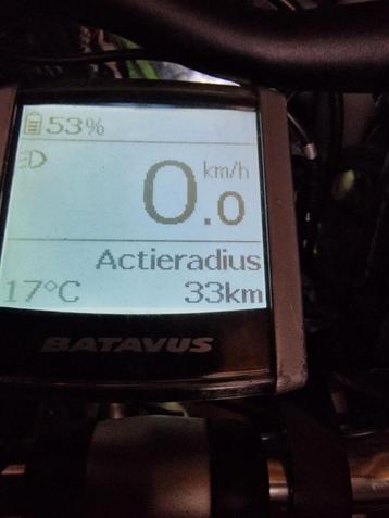 Display Fiets computer Met orginele berging tas.Sparta  beschikbaar voor biedingen