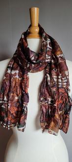 Zijde sjaal, Ophalen of Verzenden, Zo goed als nieuw, Maat 46/48 (XL) of groter, Sjaal