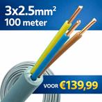 DRAKA YMvK 3x2.5mm² 100 meter, Ophalen of Verzenden, Nieuw, Kabel of Snoer