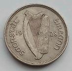 3 Pence 1928 Ierland Prachtige Oude Antieke Munt Konijn Haas, Ophalen of Verzenden, Overige landen