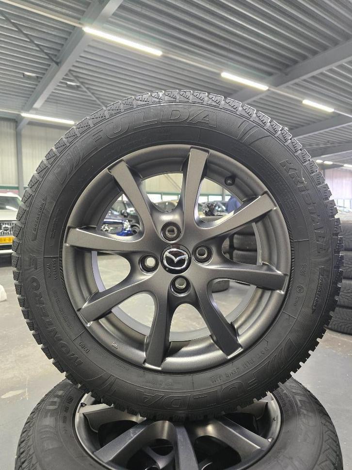 (123) Originele 15 inch Mazda 2 Winterbanden Winterset, Auto-onderdelen, Banden en Velgen, Banden en Velgen, Winterbanden, 15 inch