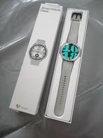Smartwatch Lige Galaxy Classic 6 zilver of zwart, Nieuw, Ophalen of Verzenden, Zilver