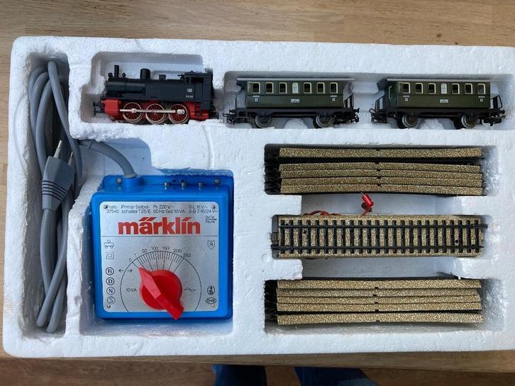 Marklin modeltreinset, Hobby en Vrije tijd, Modeltreinen | Overige schalen, Zo goed als nieuw, Treinset, Wisselstroom, Märklin