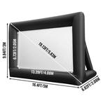 Beamer - 5M X 3M Opblaasbare Movie Projector Screen, Niet ingevuld, Niet ingevuld, Nieuw, Ophalen of Verzenden