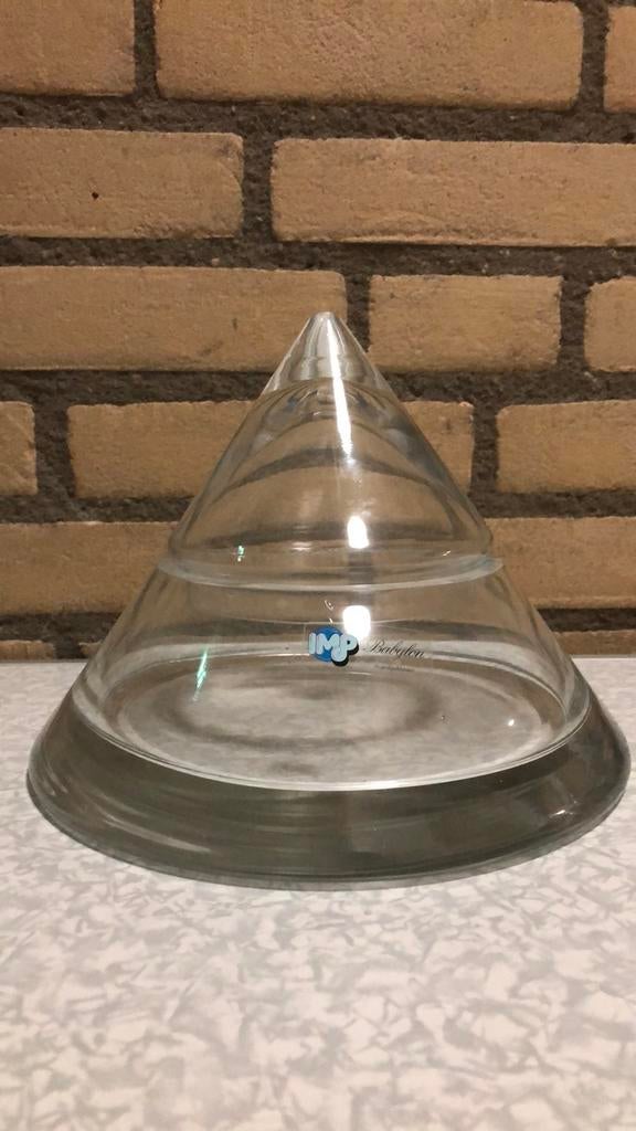 Glazen Piramide Decoratie, Overige kleuren, Ophalen of Verzenden, Minder dan 50 cm, Glas