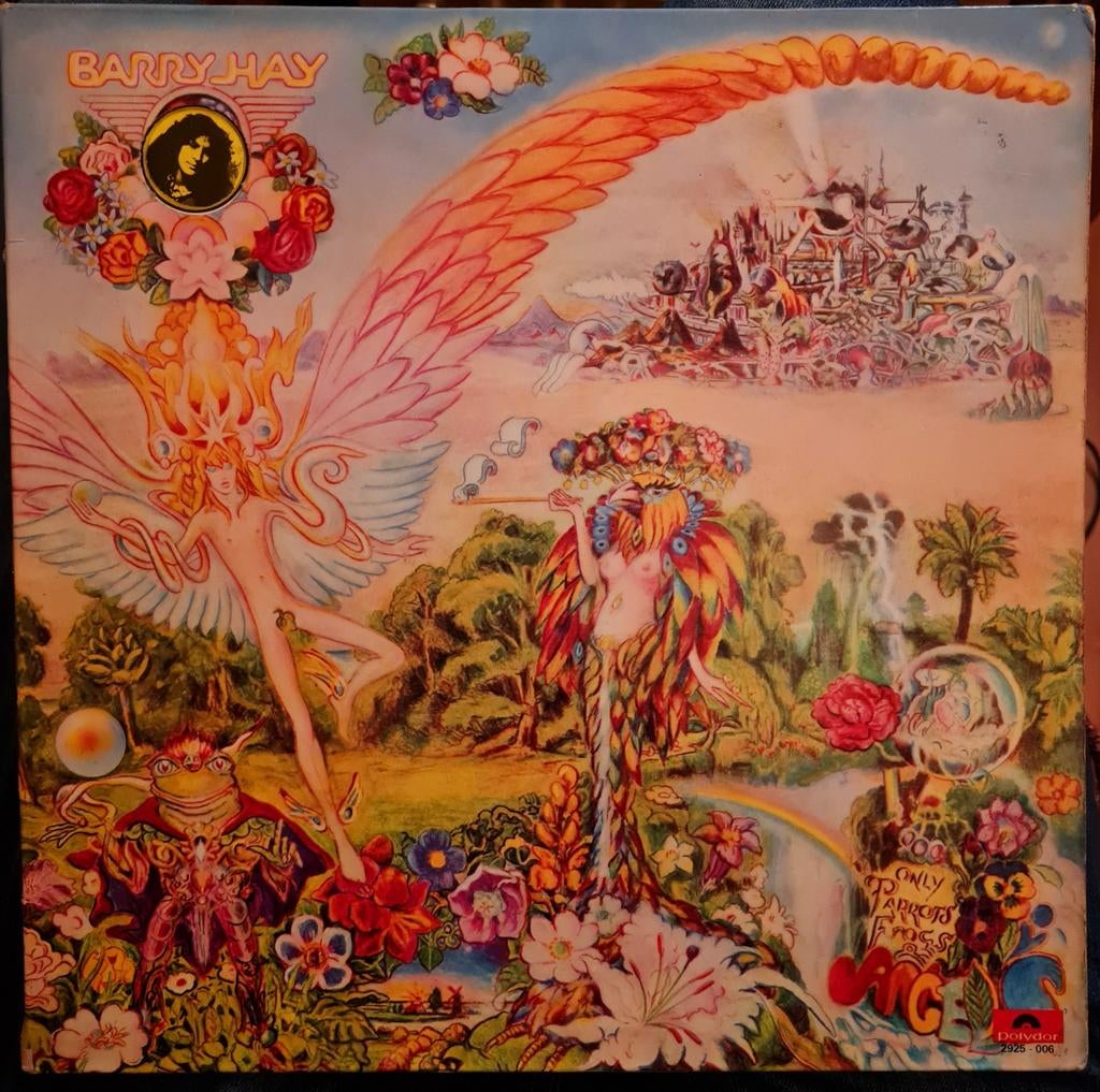 Barry Hay - Only Parrots Frogs & Angels LP uit 1972, Ophalen of Verzenden, Gebruikt, 12 inch