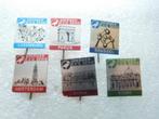 6 x speldje steden Sperwer E.E.G. serie, Verzamelen, Speldjes, Pins en Buttons, Ophalen of Verzenden, Gebruikt, Overige onderwerpen