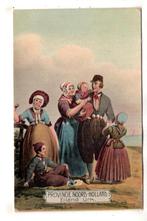 Urk de Tulp Klederdracht Noord Holland, Verzenden, Voor 1920, Ongelopen, Noord-Holland