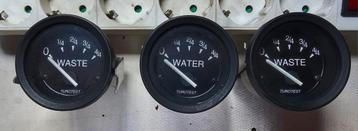 3 X turotest tankmeters ultrasoon zie de foto's rvs buiten  beschikbaar voor biedingen