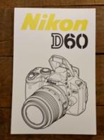 Nikon D60 reclame sign 35X23 kunststof, Ophalen of Verzenden, Zo goed als nieuw, Reclamebord