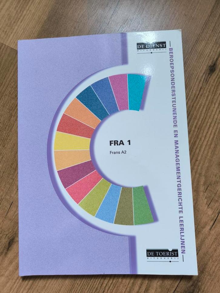 De Toerist – FRA 1 (A2) – Commercieel Medewerker Reizen, Boeken, Studieboeken en Cursussen, Zo goed als nieuw, MBO, Alpha, Ophalen of Verzenden