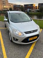 Ford C-Max 1.0 92KW 2014 Grijs, Auto's, Voorwielaandrijving, 65 €/maand, 125 pk, Handgeschakeld