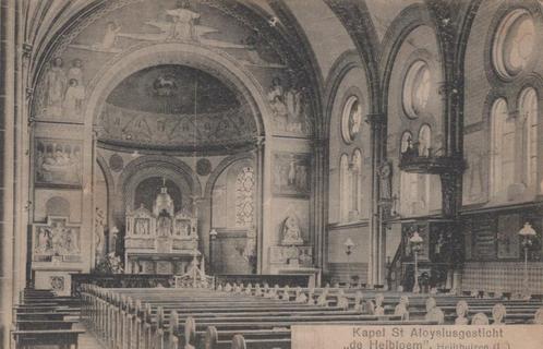 HEIJTHUIZEN - 1924 - Iinterieur kapel, Verzamelen, Ansichtkaarten | Nederland, Gelopen, Limburg, 1920 tot 1940, Verzenden