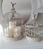 Set van twee Brocante Vogelkooitjes Vogelkooitje Nieuw, Ophalen of Verzenden