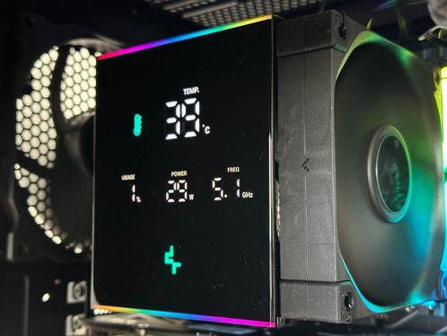 DeepCool AK620 Digital Pro Zwart ZGAN!, Computers en Software, Computerkoelers, Zo goed als nieuw, Luchtkoeling, Ophalen of Verzenden