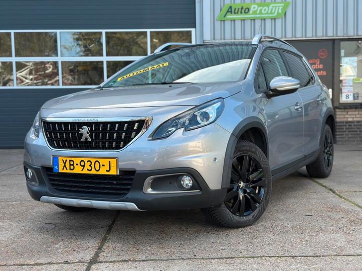 Peugeot 2008 1.2 VTI 81KW Eat6 2018 Grijs, Auto's, Peugeot, Bedrijf, Benzine, C, SUV of Terreinwagen, Automaat, Geïmporteerd, Zilver of Grijs