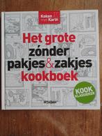 Het Grote Zonder Pakjes & Zakjes Kookboek, Boeken, Kookboeken, Karin Luiten, Tapas, Hapjes en Dim Sum, Gezond koken, Ophalen of Verzenden