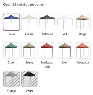Partytent opvouwbaar inklapbaar pop up 2x2 GRATIS VERZENDEN! beschikbaar voor biedingen