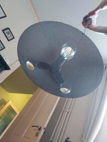 Moderne Plafondlamp met Drie Lampen massive