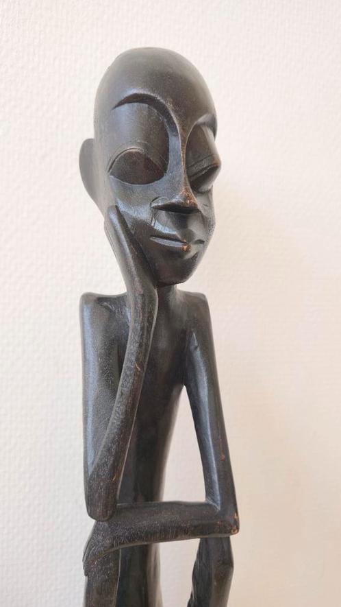 houten beeld, 50 centimeter hoog, Antiek en Kunst, Kunst | Niet-Westerse kunst, Ophalen of Verzenden