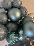 100 kerstballen blauw Intratuin Decoris, Diversen, Ophalen, Zo goed als nieuw