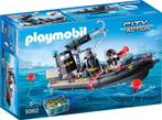 Playmobil 9362 Politie SIE rubberboot, Kinderen en Baby's, Speelgoed | Playmobil, Ophalen of Verzenden, Gebruikt, Complete set
