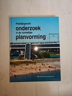 Boek: Onderzoek in de ruimtelijke Planvorming, Ophalen of Verzenden, Zo goed als nieuw, Architecten