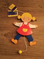 Cause houten trekpop meisje, nieuw, Kinderen en Baby's, Ophalen of Verzenden, Zo goed als nieuw