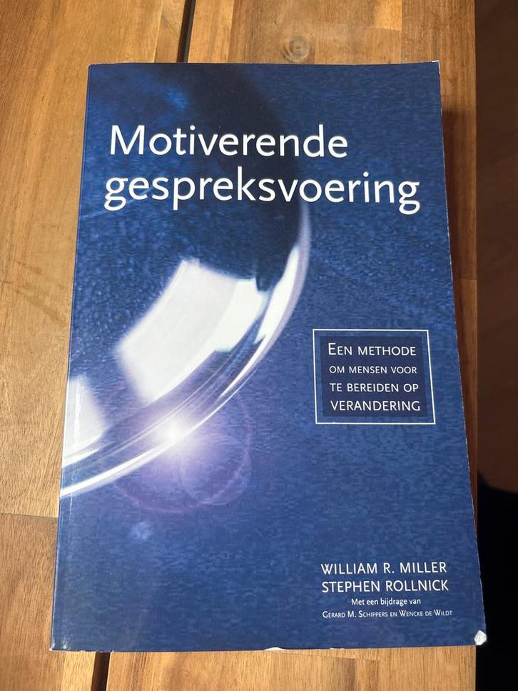 Motiverende Gespreksvoering - Miller & Rollnick, Boeken, Advies, Hulp en Training, Zo goed als nieuw, Ophalen of Verzenden