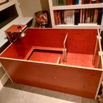 Werpkist voor hond te huur, Ophalen