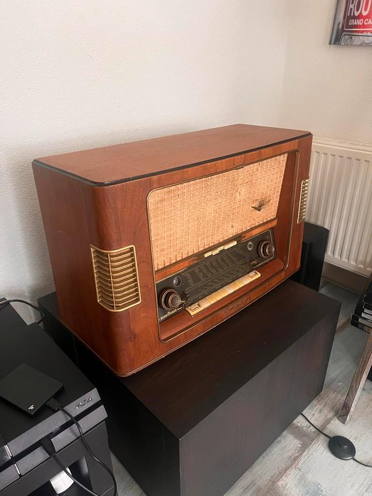 Normende Tannhäuser 56 buizenradio, Audio, Tv en Foto, Radio's, Gebruikt, Radio, Ophalen