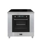Elementi di Cucina IK9024 IX Plus downdraft inductie fornuis, Magnetron, Nieuw, Inductie, Vrijstaand