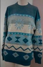 Max Mara Trui blauw beige 44/46, Ophalen of Verzenden, Nieuw, Maat 46/48 (XL) of groter, Blauw